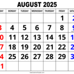 2025 August Calendar Festival Dates Calendar Kiah Selene