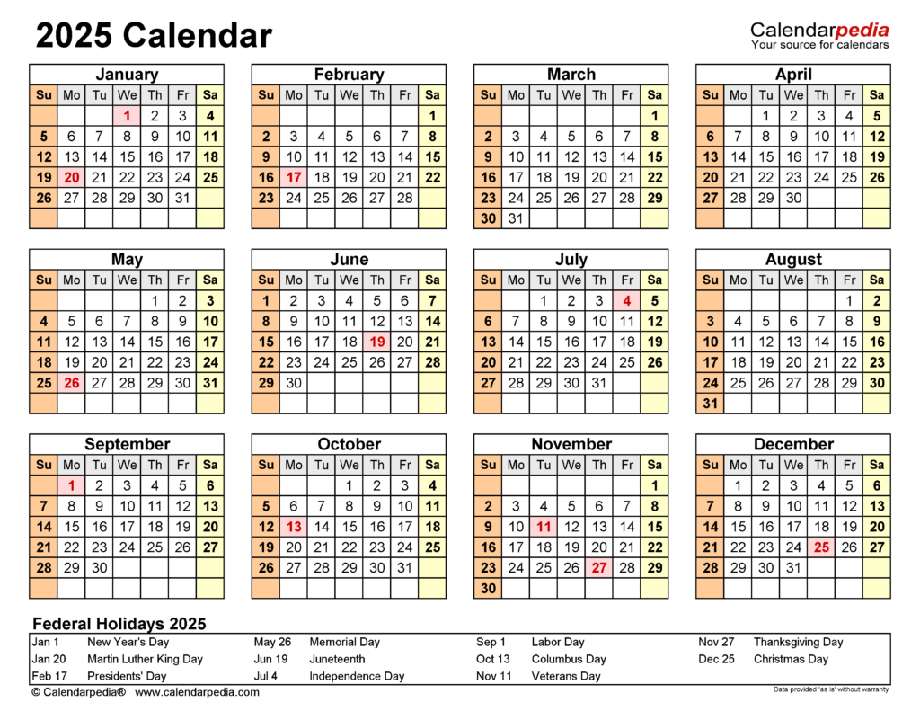 2025 Calendar Excel Download Frank Allan