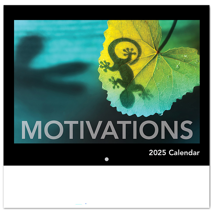 2025 Motivational Calendar 10 1 2 X 18 1 4 Personalized Staple 