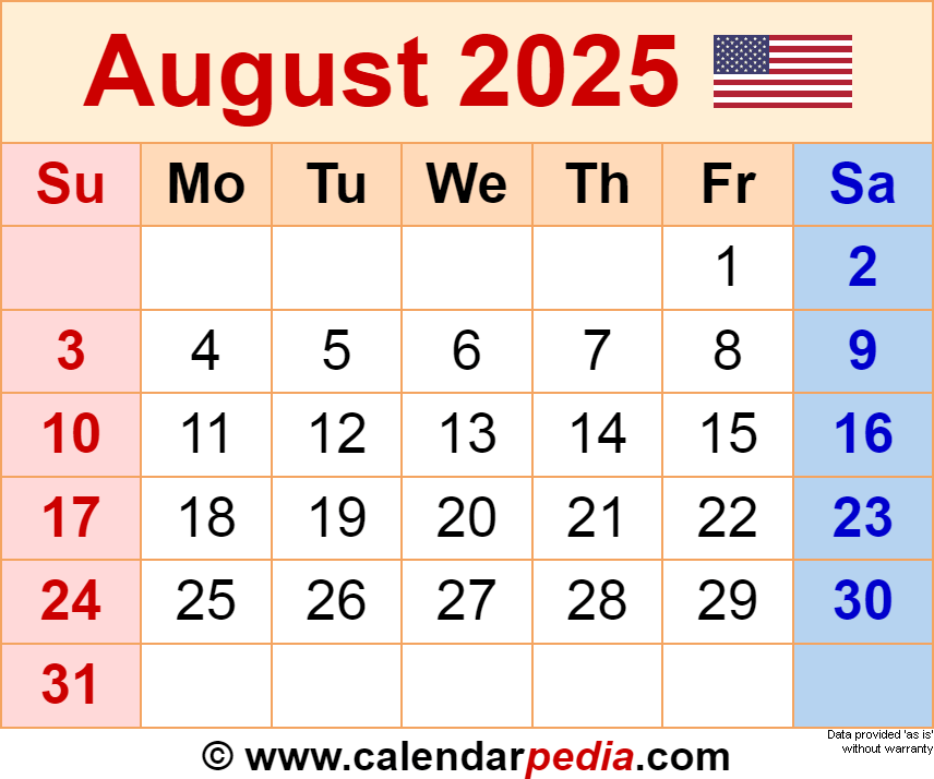 August 2025 A Month Of Possibilities Top Calendar Organizer Boards 