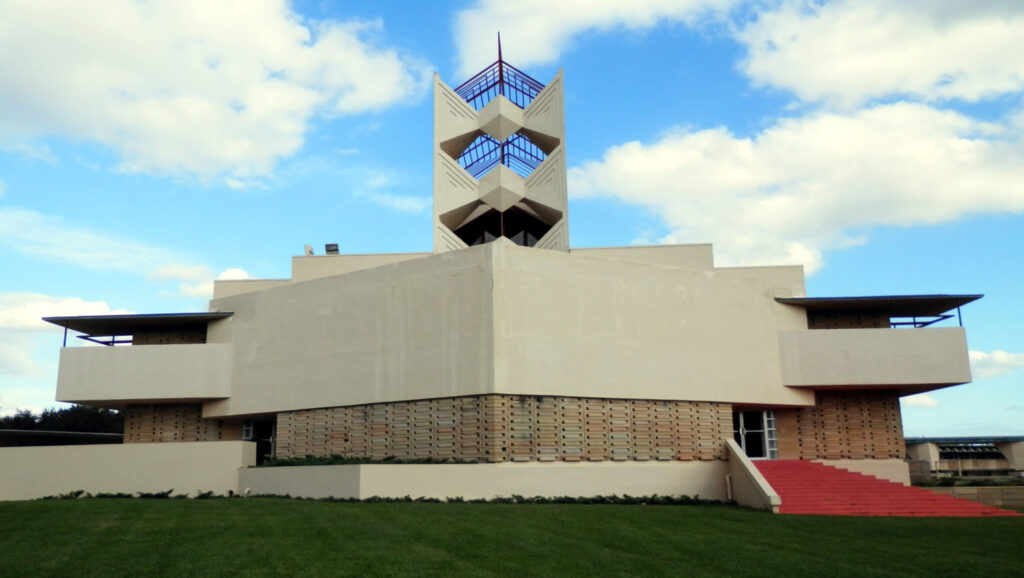 Campus Of Florida Southern College Designed By Frank Lloyd Wright In 