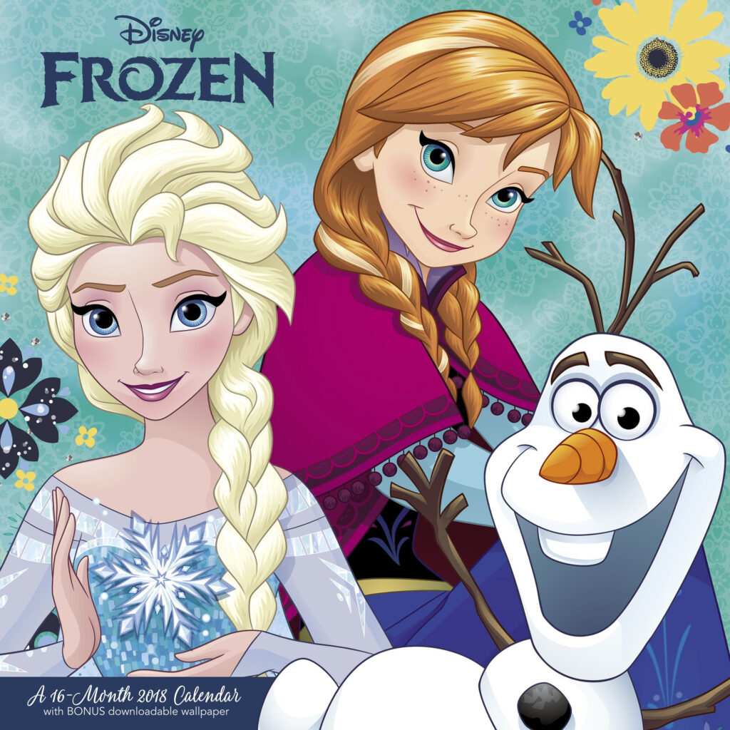 Day Dream Disney Frozen Wall Calendar Wall Calendars Walmart
