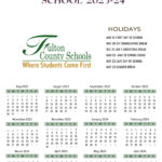 Fulton County Schools 2024 2025 Calendarcalendar Bill Marion
