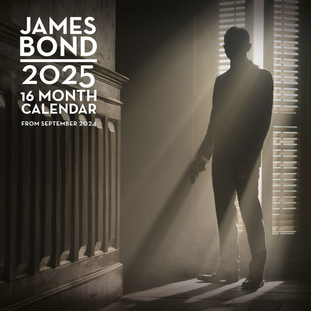 James Bond 2025 30X30 Brosch renkalender Wandkalender Thalia