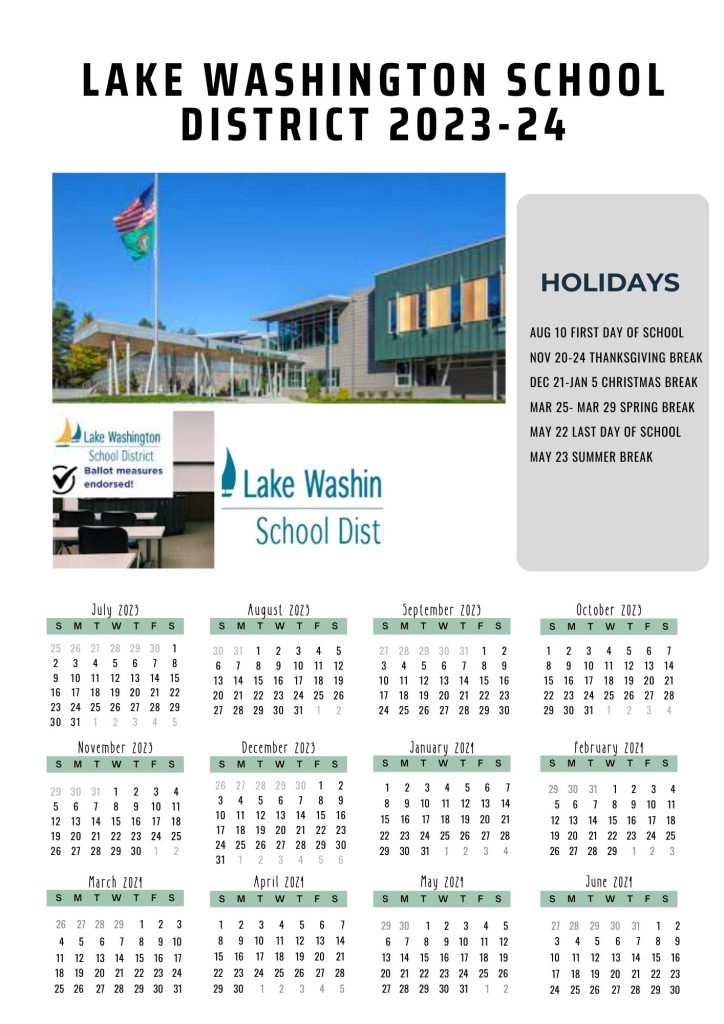 LWSD Calendar 2025 A Comprehensive Guide To The Lake Washington School 