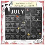 National Food Calendar 2025 Emmy Norrie