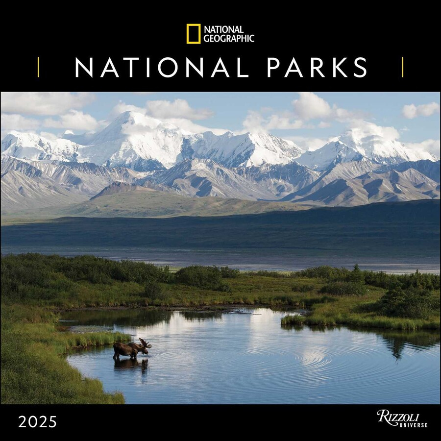 National Park 2025 Wall Calendar Dusty Glynnis