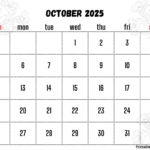 Oct 2025 Calendar Holidays Ardis Britney