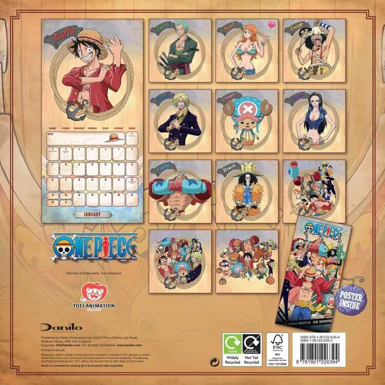 One Piece Body Calendar 2025 Release Date Alisha Bettina