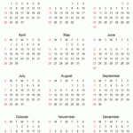 Print Calender 2024 2024 Calendar Printable