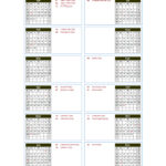 Printable Yearly Calendar 2023 Printable Word Searches