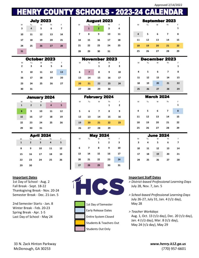 Saline Public Schools Calendar Lilly Phaidra