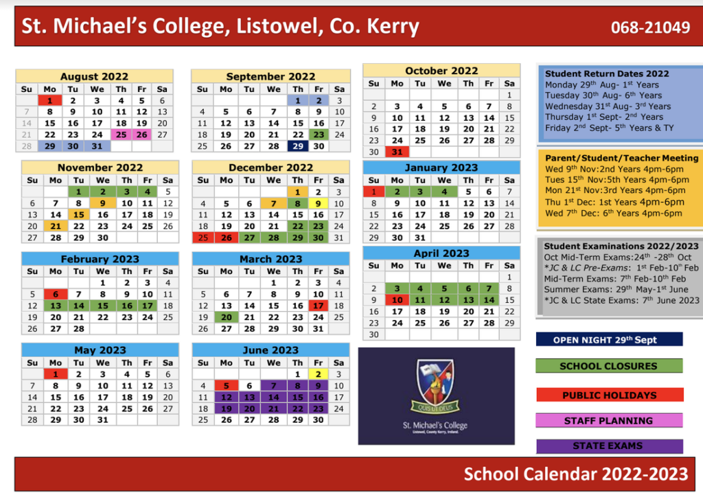 Smc Calendar 2024 Drucy Giralda