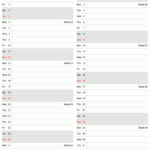 Template Planner 2025 Brana Chryste