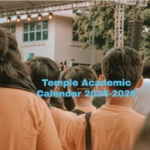Temple Academic Calendar 2025 2026 University College