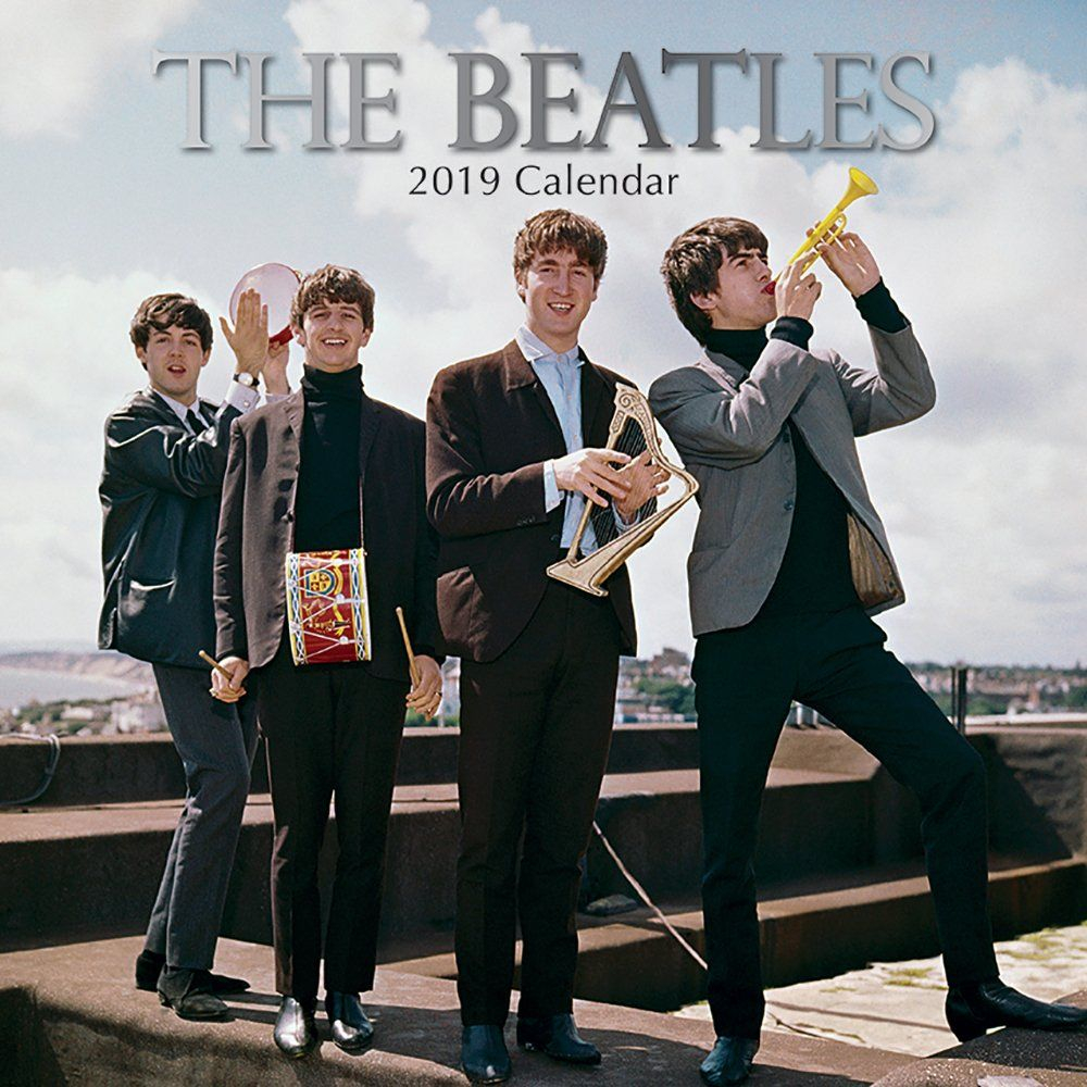 The Beatles 2019 Square Wall Calendar Ad Beatles Square Calendar 