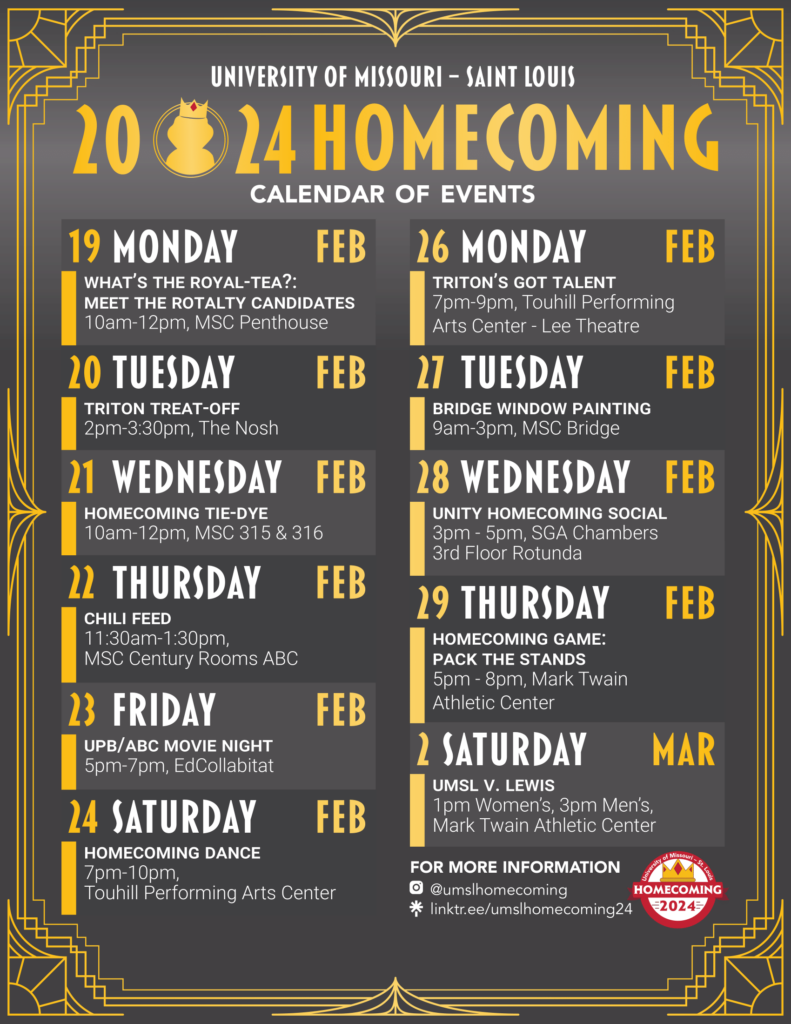 Umsl Academic Calendar 2025 26 Dolli Gabriel