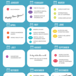 Wellbeing Calendar 2024 Printable Word Searches