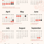 Working Days In October 2023 India