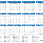 1956 Calendar