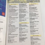 1999 Stagebill Lincoln Center Calendar For The Month Of May And June
