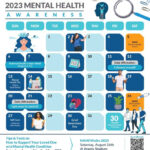 2023 Mental Health Awareness Calendar Psychiatry TMS Therapy In
