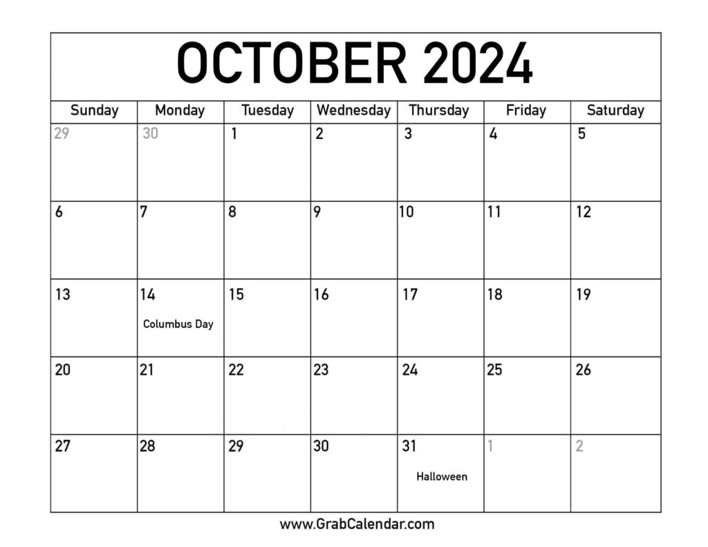 2024 October Calendar With Festivals Today 2024 Sharl Demetris