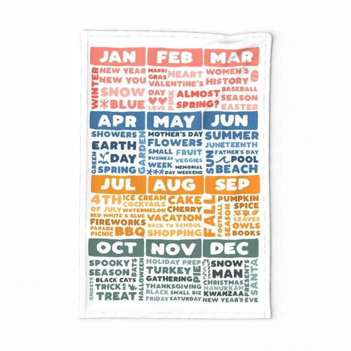 2024 Promo Calendar For Artists And Fabric Spoonflower