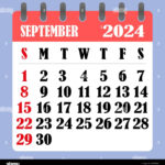 2024 September Calendar Clip Art Korie Bernadina