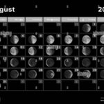 2025 August Moon Calendar Joshua K Bardolph