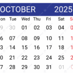 2025 October Calendar With Festivals Lara Miles