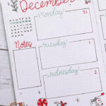 40 Creative Bullet Journal Weekly Spread Layout Ideas For December