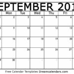 A Calendar Of September Kelsy Mellisa