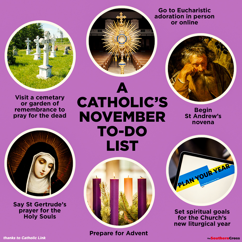 A Catholic 39 s November To do List The Southern Cross