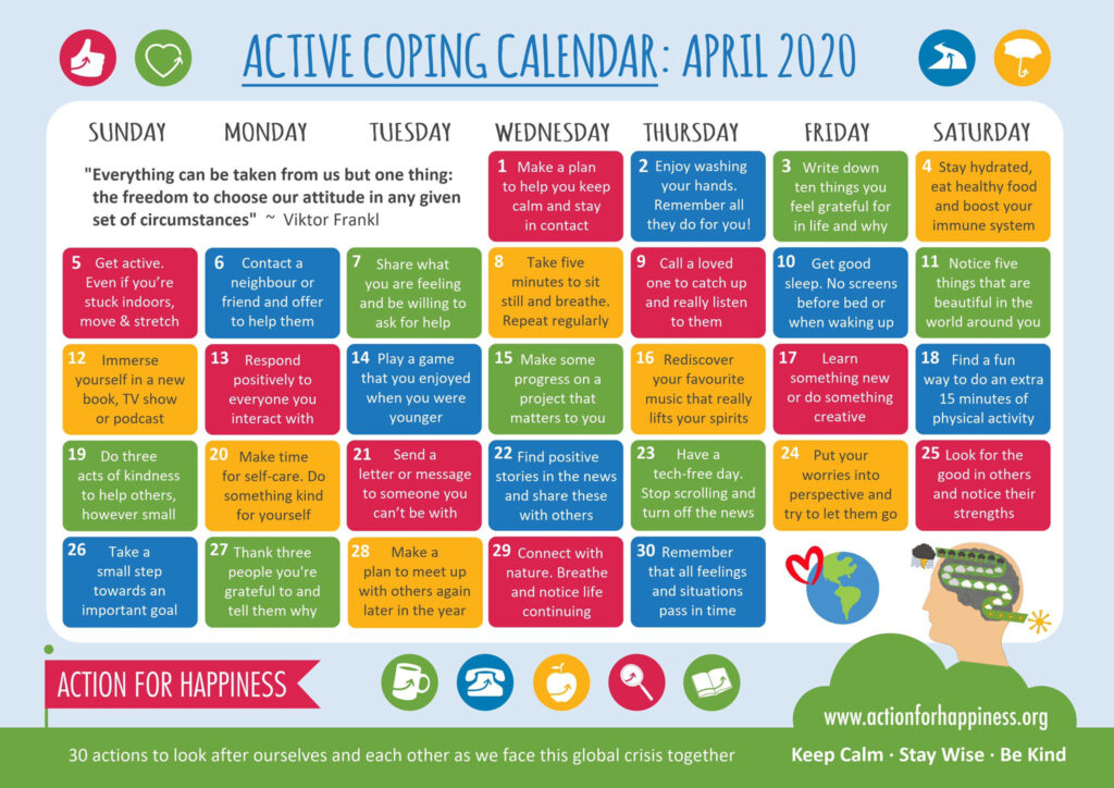 Action For Happiness Calendar 2024 Maggi Wilhelmina