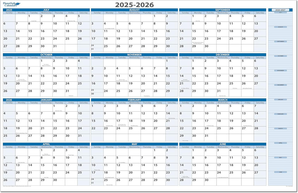 Amazon Fiscal Academic Split Year July 2025 To June 2026 