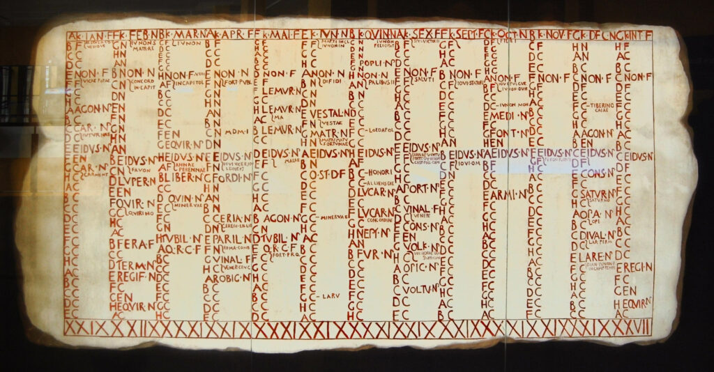 Ancient Roman Calendar