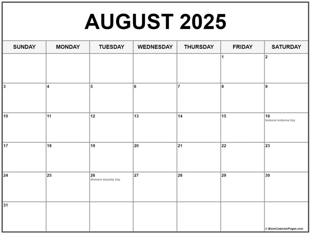 August 2025 Calendar In Excel Gayle A Winchell