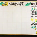 August Calendar Decoration Ideas
