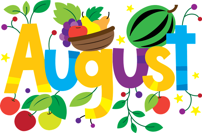 August Calendar Png Kiah Selene