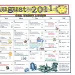 August Senior Activity Calendar Cass Danielle