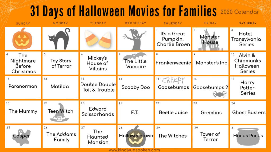 Best Halloween Movies For Kids Families Not Scary Kindly Unspoken