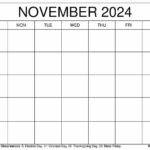 Blank Calendar Pages November 2024 Pdf Rivi Kaycee
