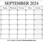 Calendar 2024 September Month Free Printable Truda Frankie