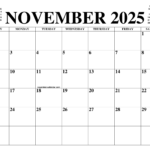 Calendar 2025 November Month Printable Free Download Kai HayesWilliams