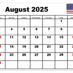 Calendar August 2025 With Holidays Unbelievable Lawrence R Rains