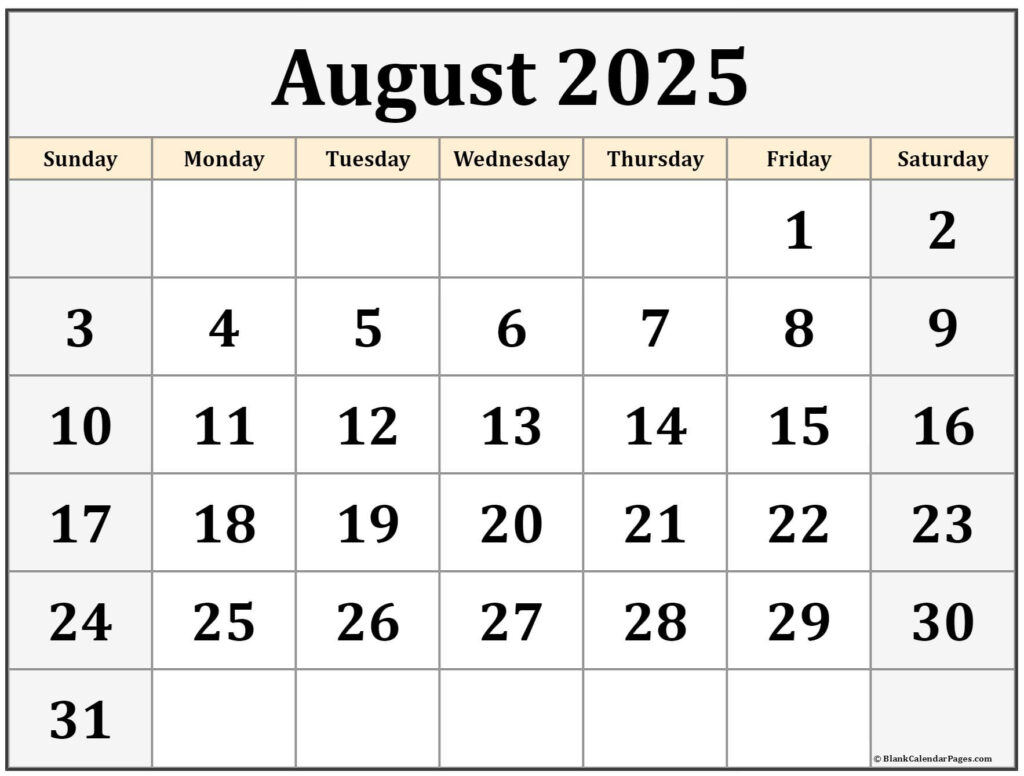 Calendar August September 2025 Morteza Brooklyn