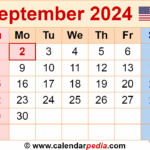 Calendar For 2024 September Danya Karylin