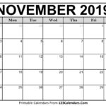 Calendar For The Month Of November Mirna Tamqrah