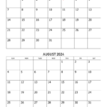 Calendar July And August 2024 Lila Opalina